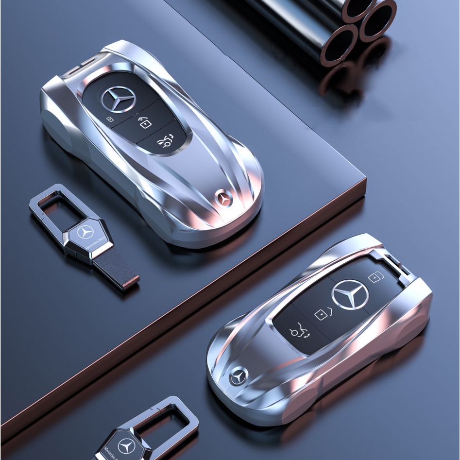 Case Kunci Mobil Bahan Zinc Alloy Untuk Mercedes Benz A B C E S Classs GLA GLB GLC GLE W204 W203 W212 W220