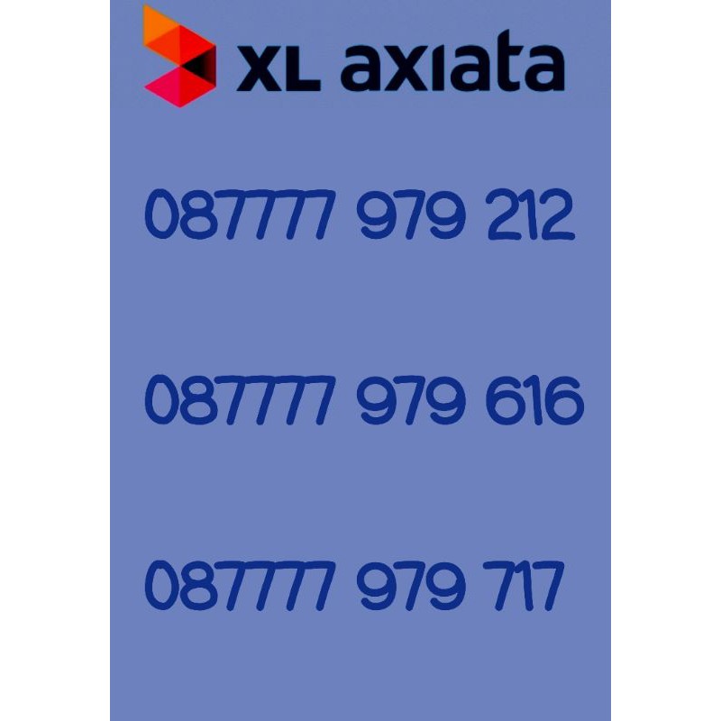 NOMOR CANTIK XL / NOMER CANTIK / NOMER CANTIK XL  / KARTU PERDANA CANTIK XL / XL CANTIK / NO CANTIK