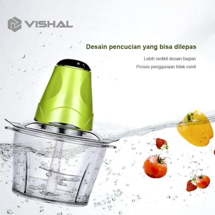 Penggiling Daging Portable Stainless Ikan Turbo Usb Terbaru I5V5 Besi Manual Dan Bumbu Dan Sayur Cho
