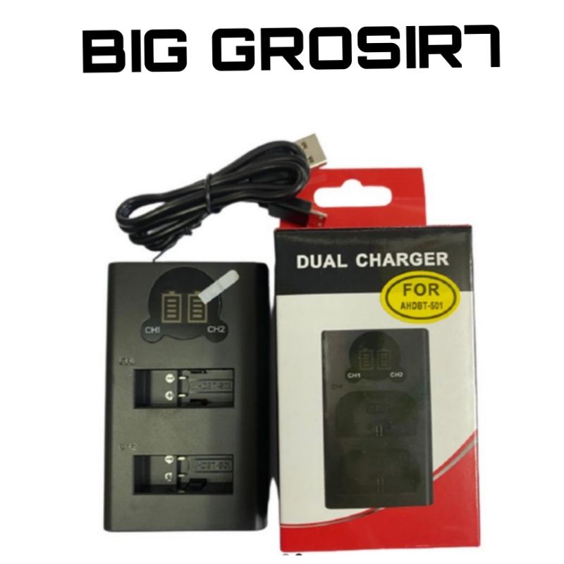 CHARGER BATTERAI LCD LD-HERO8