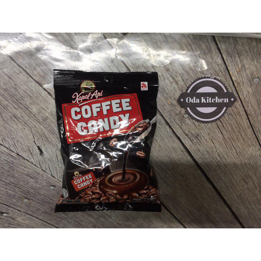 KAPAL API COFFEE CANDY 125gr ISI 50 BUTIR @2,5gram PERMEN KAPAL API