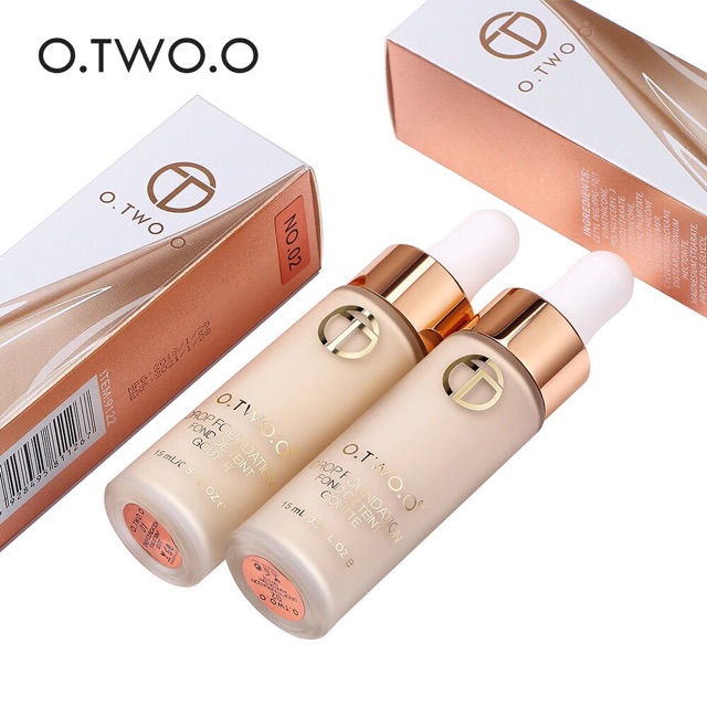 O.TWO.O Full Cover Liquid Foundation Long Lasting