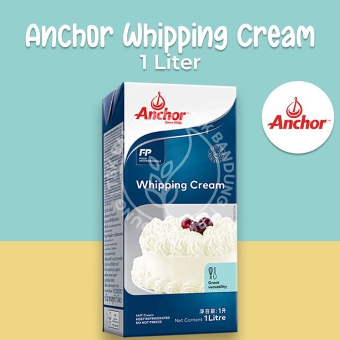 

(BISA COD) Anchor Whipping Cream / Whip Cream 1L HEMAT Kode 416