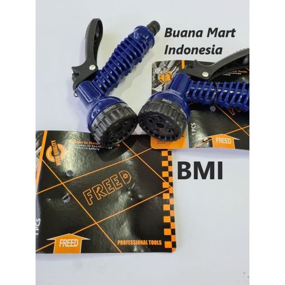 Semprotan Air Plastik | Kepala Semprotan | Nozzle | Semprotan Taman - Biru