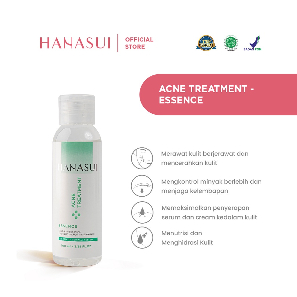 ⭐️ Beauty Expert ⭐️HANASUI Acne Treatment - HANASUI Day Cream Night Cream Spot Gel Essence Cleanser - HANASUI Sunscreen Fix &amp; Glow