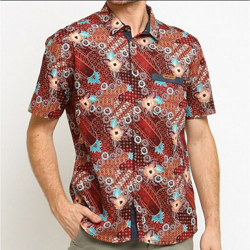 FRDY JKRT Arraya Men Kemeja Batik Poshboy Original