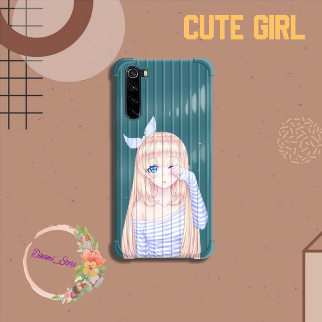 Softcase CUTE GIRL Iphone 5 6 6g 6g+ 7 7g 7g+ 8 8+ Xr X Xs Xs Max Se 2020 11 Pro Pro Max 5.8 DST1710