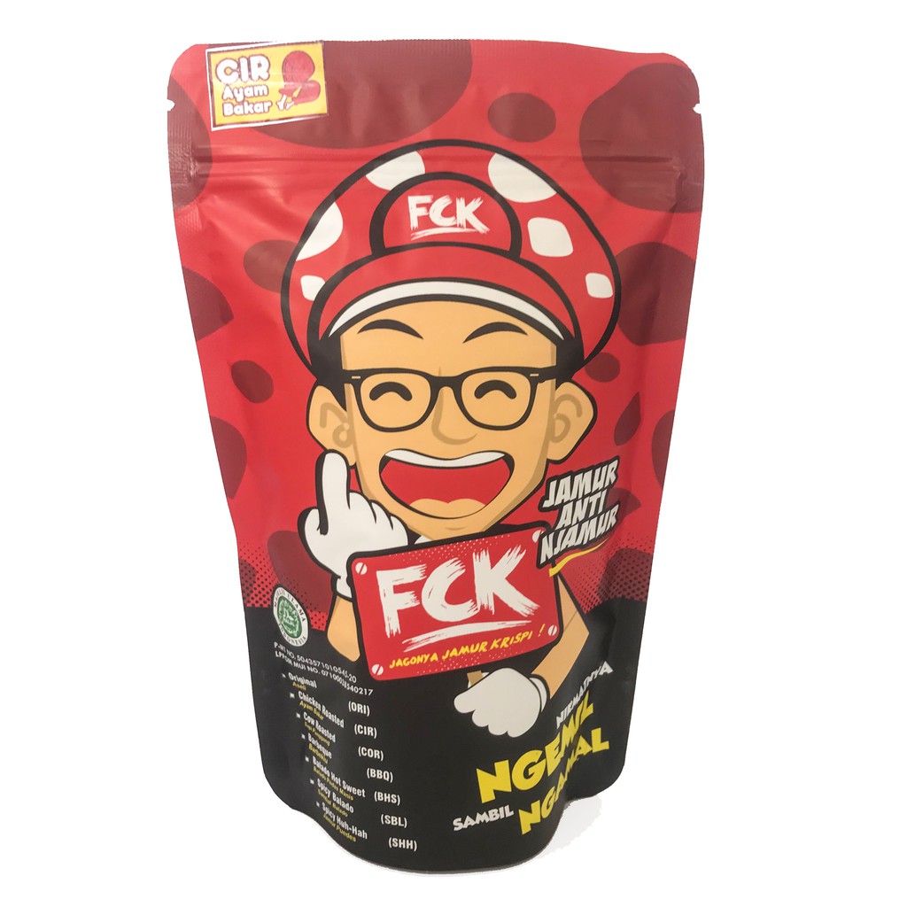 KERIPIK JAMUR FCK CRISPY KEKINIAN