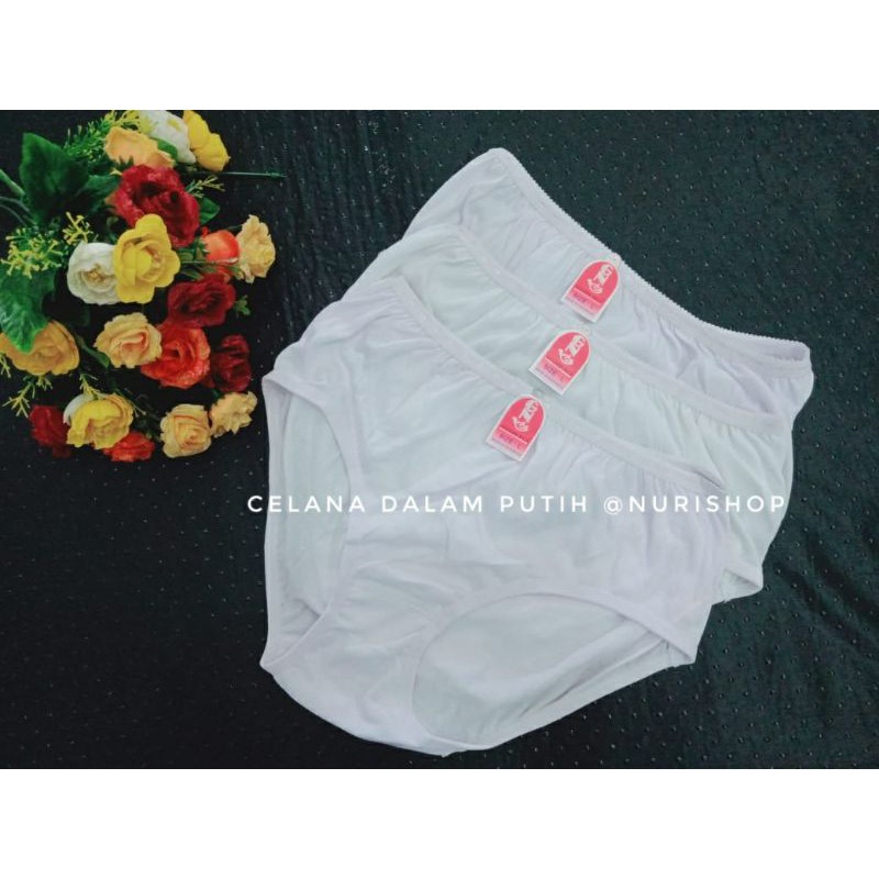 CD Celana Dalam Wanita Putih Golden Nick