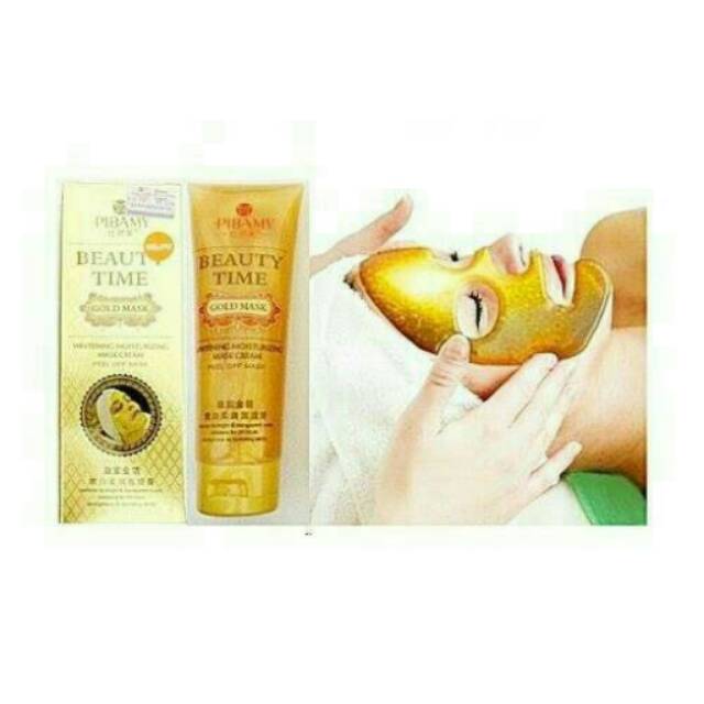 MASKER PIBAMY GOLD MASK / PIBAMY BEAUTY TIME GOLD MASK