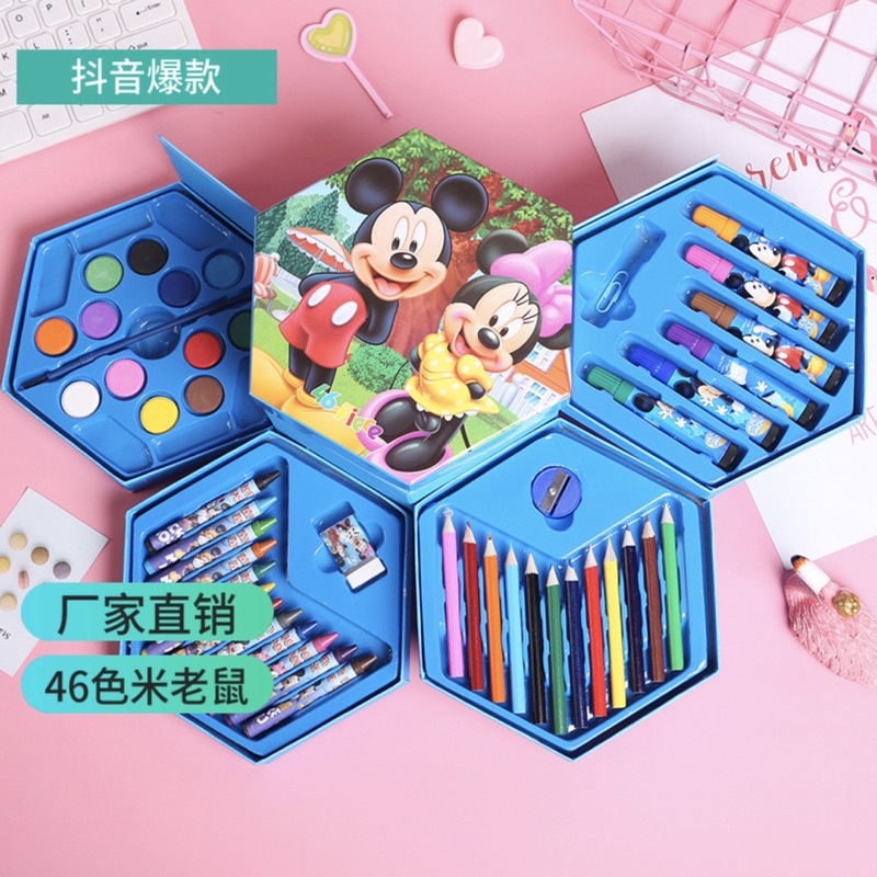 

Set Crayon 46pc lengkap dengan box