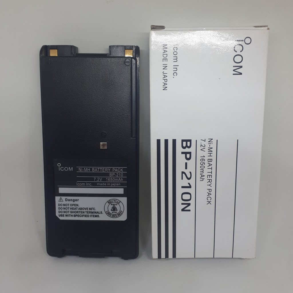 BATTERY BATERAI BP210N ICOM IC V8 1650mAH