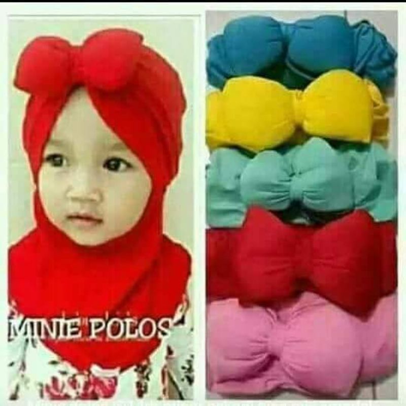 JILBAB BAYI sampai 18 bulan MODEL TURBAN JILBAB BANDO TOPI dll