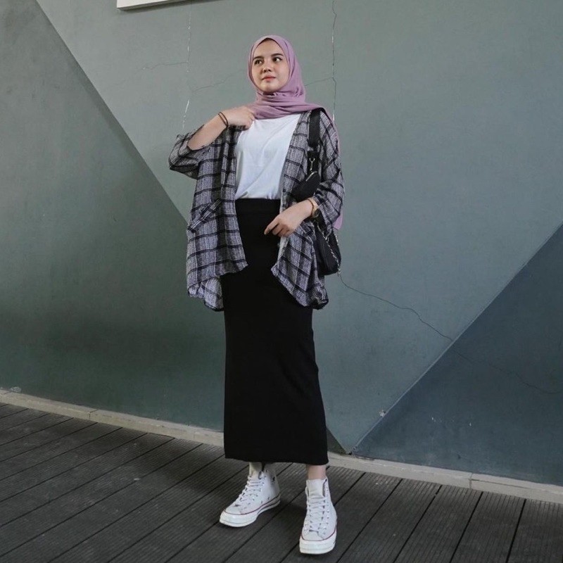 ROK SPAN KNIT / ROK CANTIK / ROK WANITA