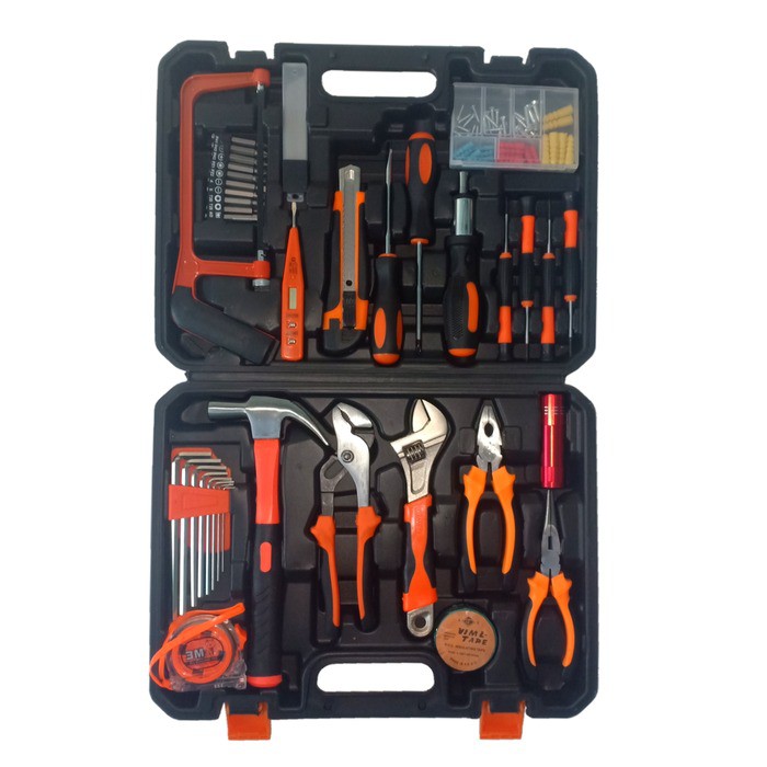 JLD MS-A-102 TOOLKIT SET 102 pcs TOOL KIT pertukangan HAND TOOLS