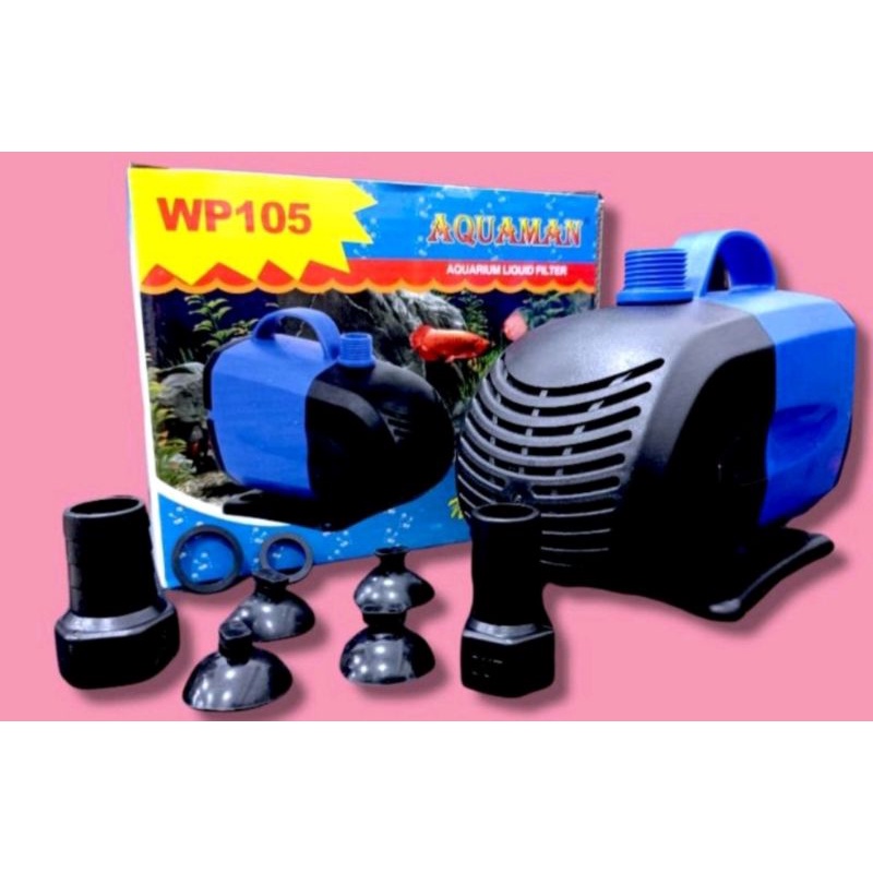 Pompa celup air kolam AQUAMAN WP-105, WP-106