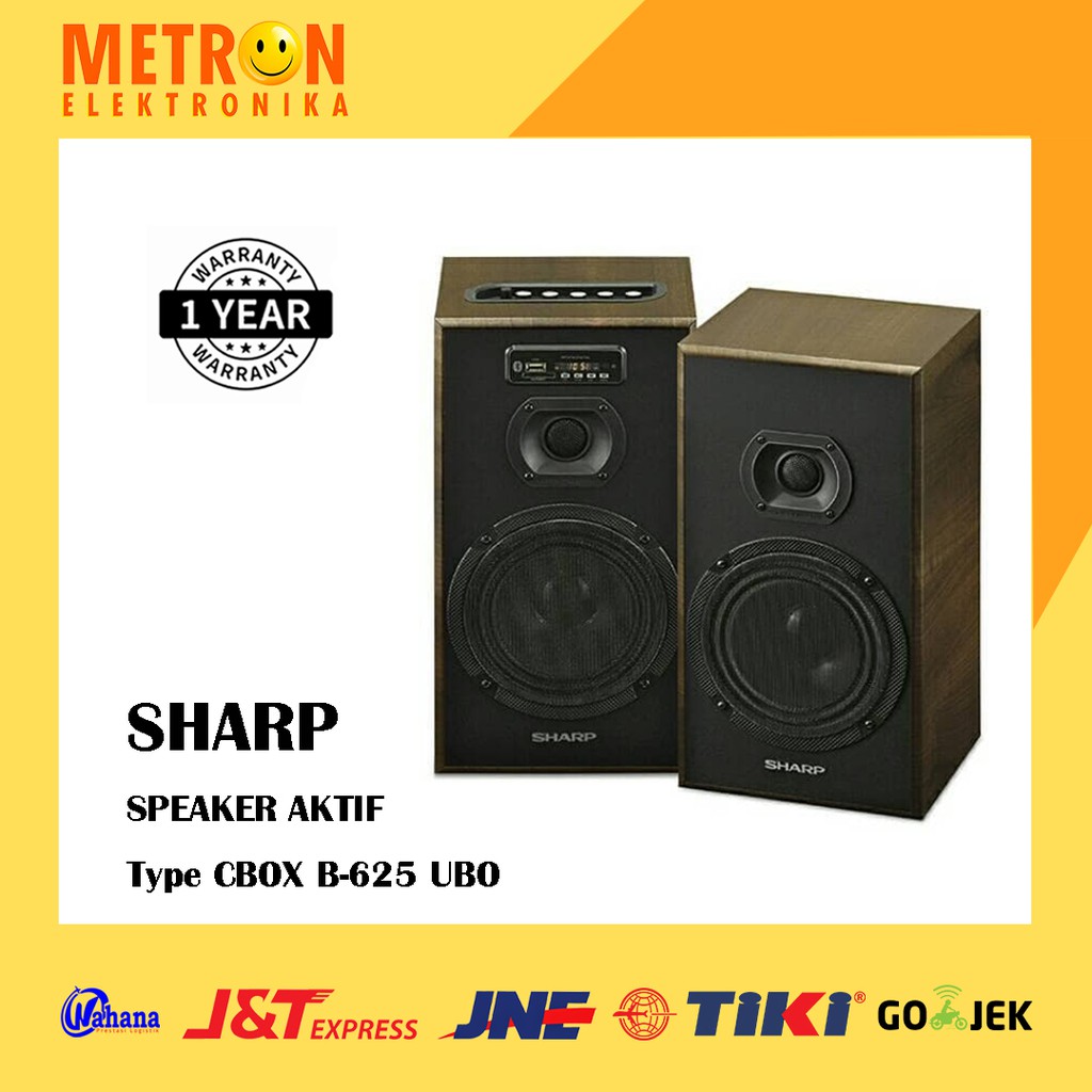 SHARP CBOX B-625 UBO / SPEAKER AKTIF / CBOX625UBO
