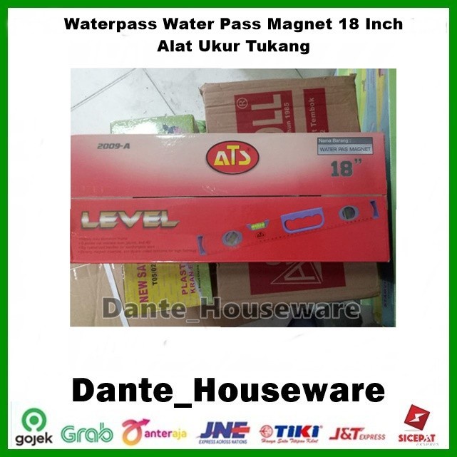 

Waterpass Water Pass Magnet 18 Inch/Alat Ukur Tukang / Waterpass Mini