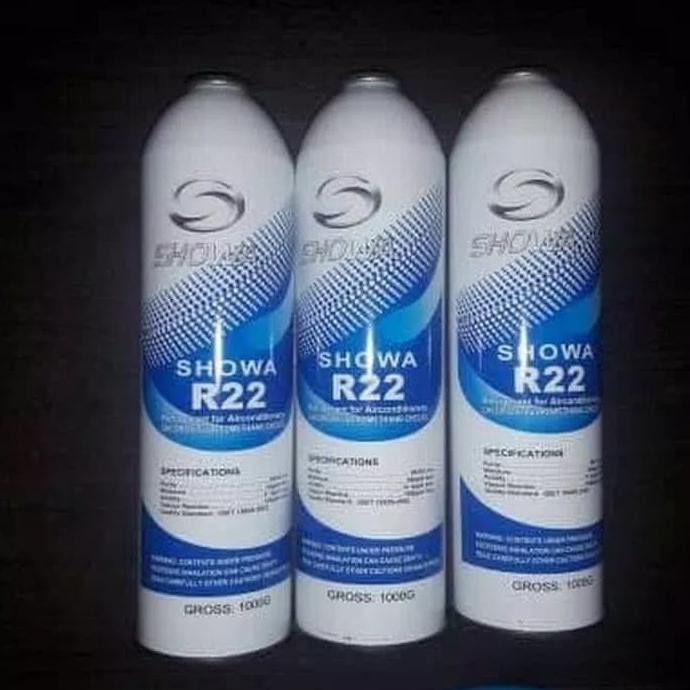 SHOWA R22 REFRIGERANT FREON AC KALENG R 22 ISI 1KG