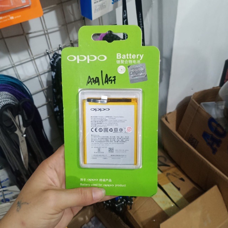 Batt Batre Baterai Battery OPPO A39 A57 BLP619 Original