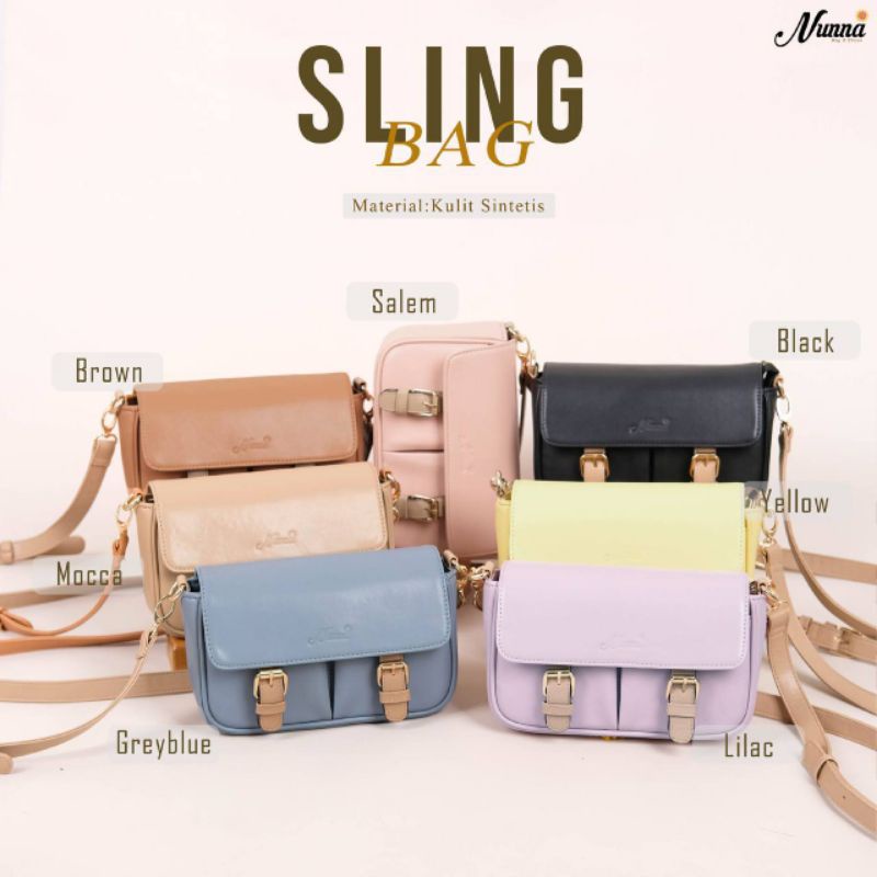 Tas Sling Bag NB09 by Nunna Bag & Shoes