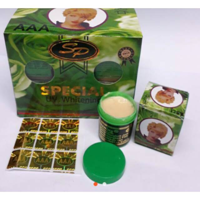 Cream sp box hijau plus lusinan