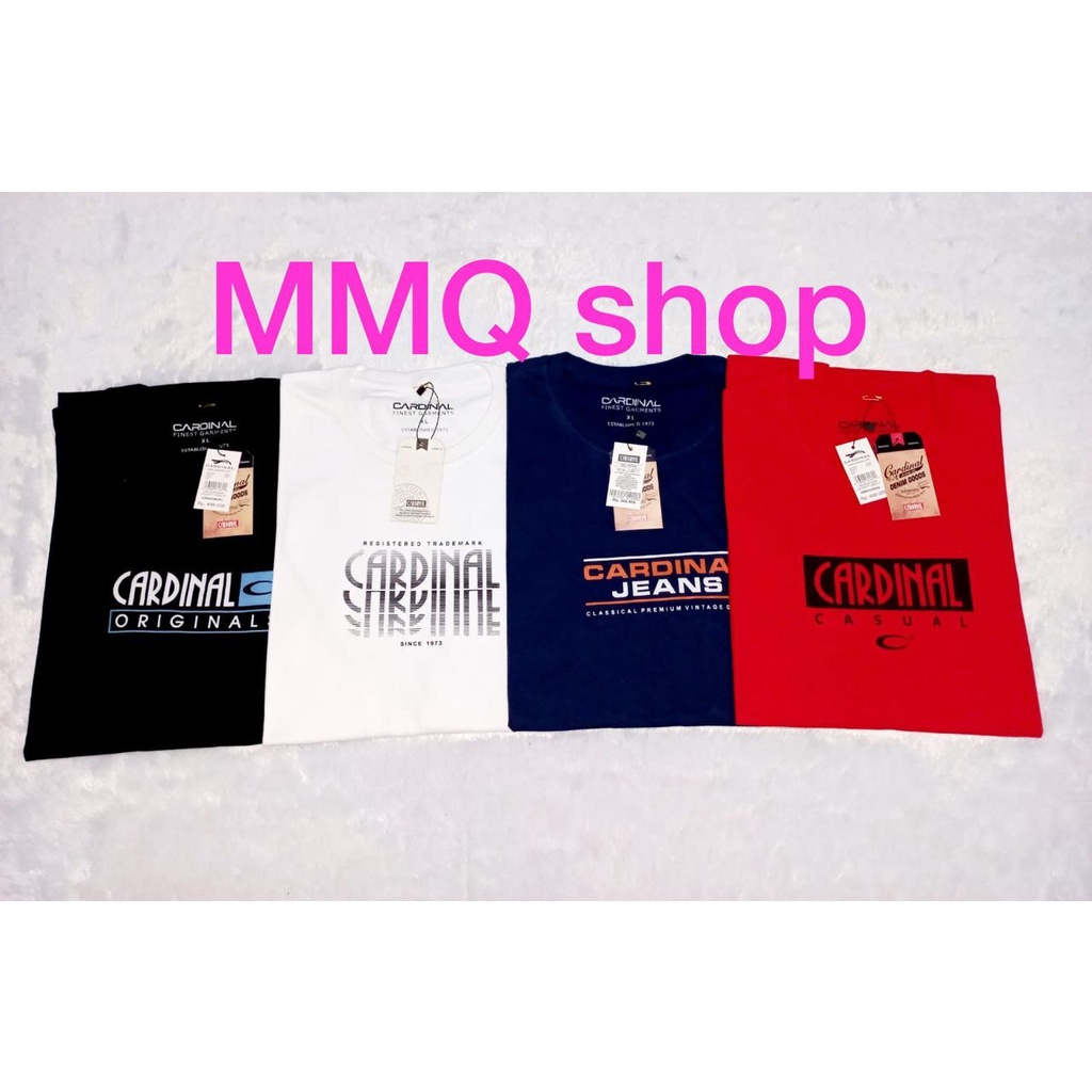Kaos KARDINAL 100K 3Pcs Cowok Dewasa Murah Motif Campur Bahan Katun Combet 24s | Kaos Nevada Branded