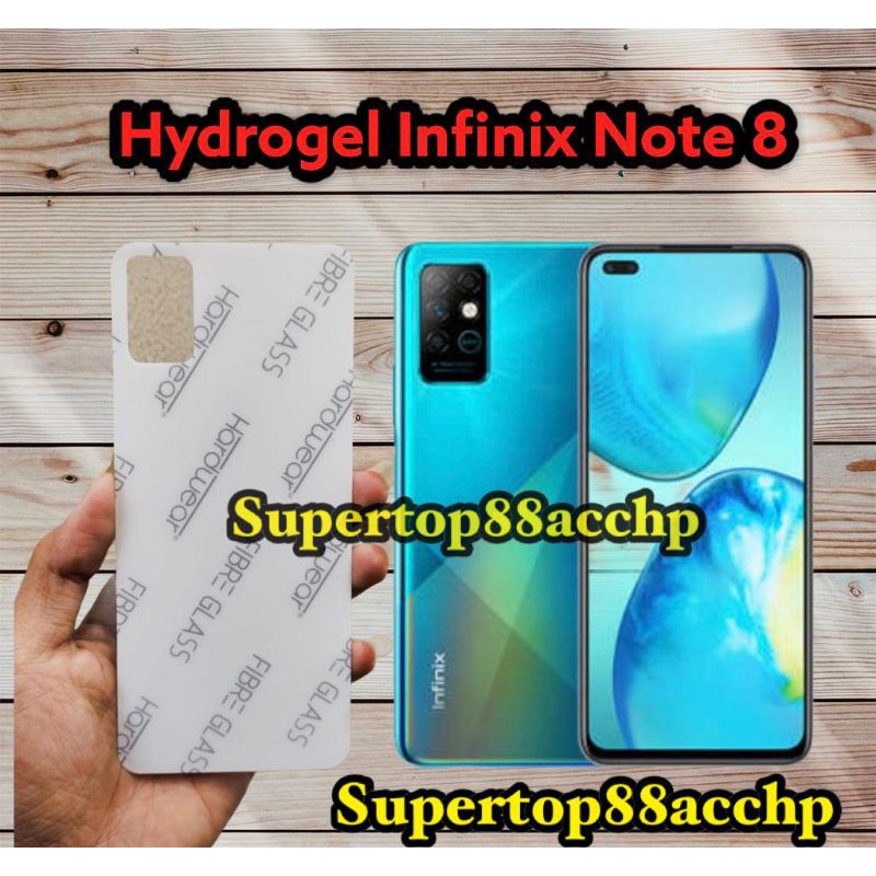 Infinix Note 8 Anti Gores Hydrogel Full Screen Protector