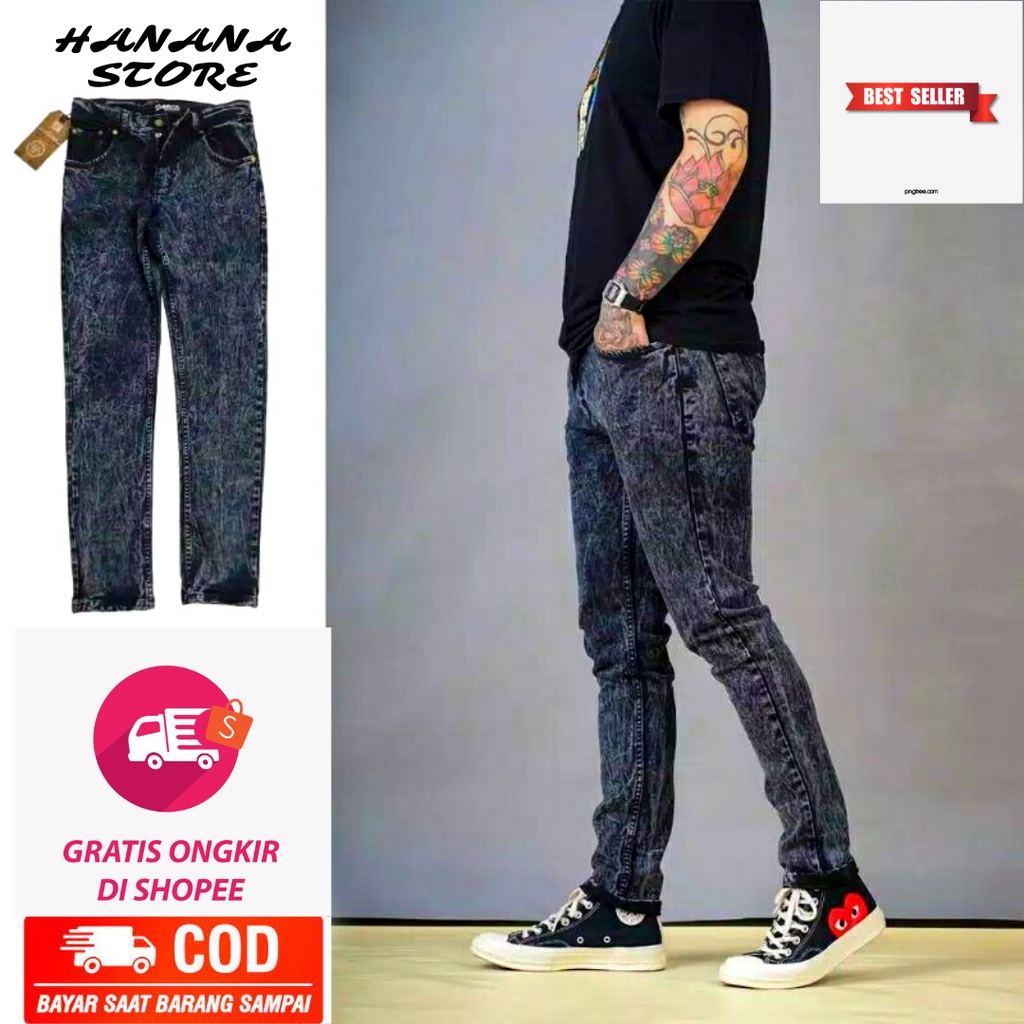 COD CELANA JEANS PUTIH SKINNY COWOK SPECIAL