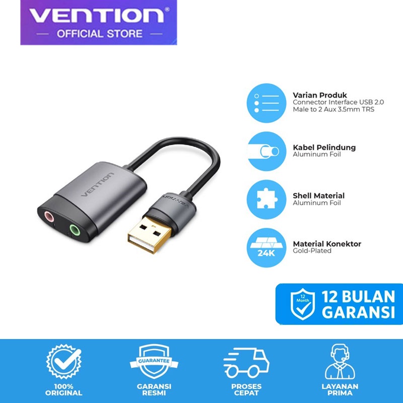 Vention CDK Universal USB External Soundcard