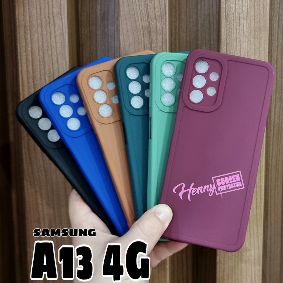 SAMSUNG M33 5G M23 5G A13 4G A23 CASE SOFTCASE SILIKON WARNA KARET PRO CAMERA SOFT CASING PROTECT CAMERA COVER PELINDUNG KAMERA COLOUR SOFT SAMSUNG A23