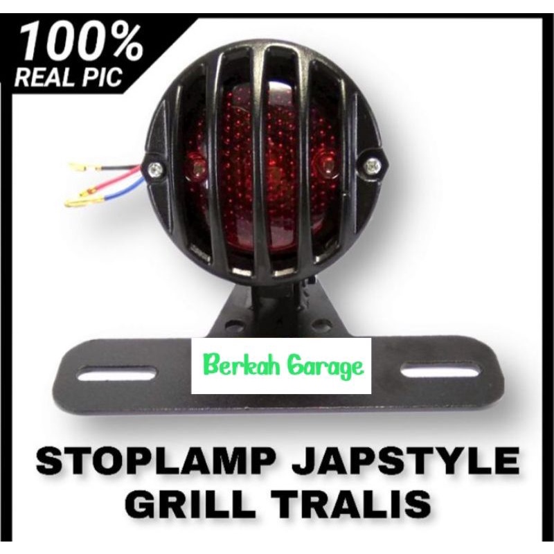 Stoplamp Japstyle Lampu Stop Grill Tralis Model Classic