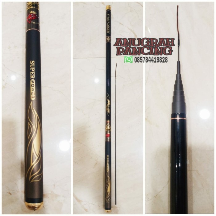 PROMO JORAN TEGEK KING CATFISH SUPER POWER 450/540 HARD - Hitam, 360