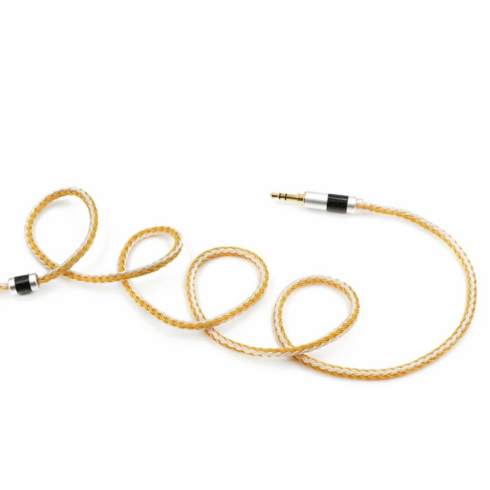 TRIPOWIN ZONIE 16 Core Silver Plated Copper Upgrade Cable Kabel IEM