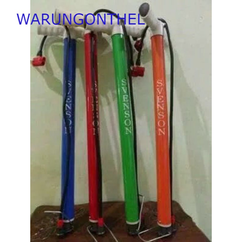 POMPA ANGIN SEPEDA ONTEL - POMPA PLASTIK - POMPA SEPEDA ONTHEL