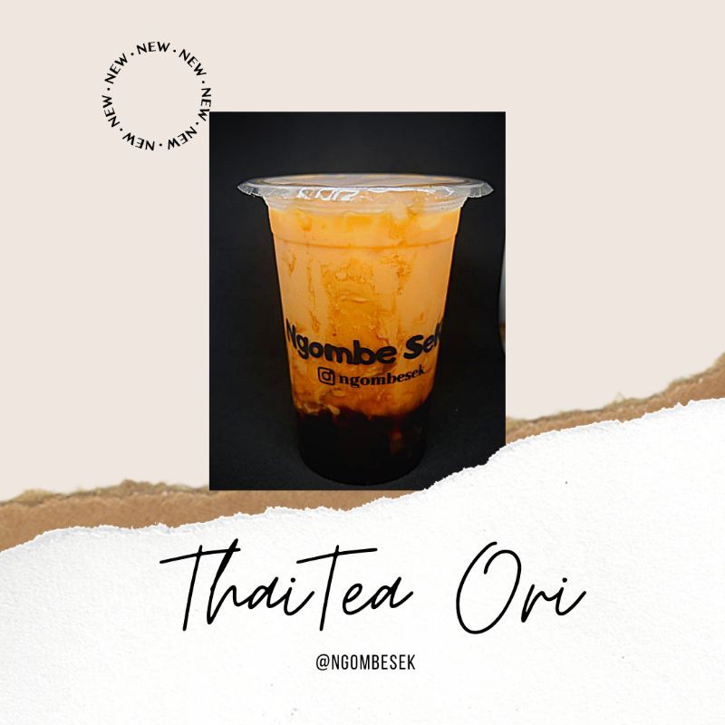 

Pree order(PO) Thai Tea & Brown Sugar
