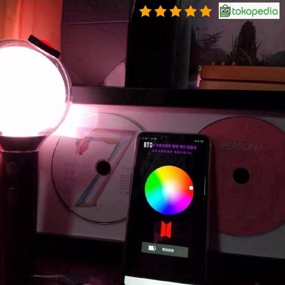 LB Kpop BTS Bluetooth Lightstick Ver.4 Army Bomb Special Edition MAP Termurah