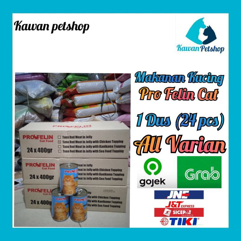 Profelin Cat Food all Varian Rasa 1 Box (12 pcs) - wed Food Profelin cat