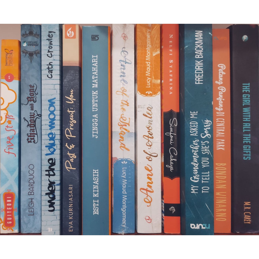 Novel My grandmother asked me to tell you she's sorry, The girl with all the gifts, Jingga untuk mat