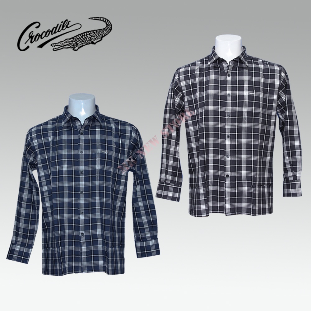 Kemeja Pria Lengan Panjang Crocodile  818-885