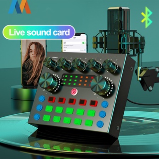 Mukava-V8S SoundCard Bluetooth Audio Usb External soundcard V8S plus - S7