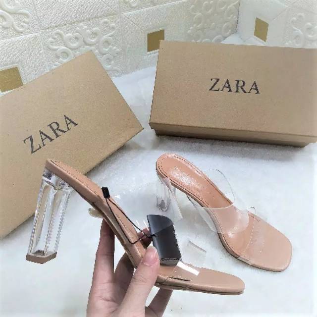 ZARA HEELS TRANSPARANT