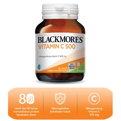 BLACKMORES Vitamin C 500mg 60tab