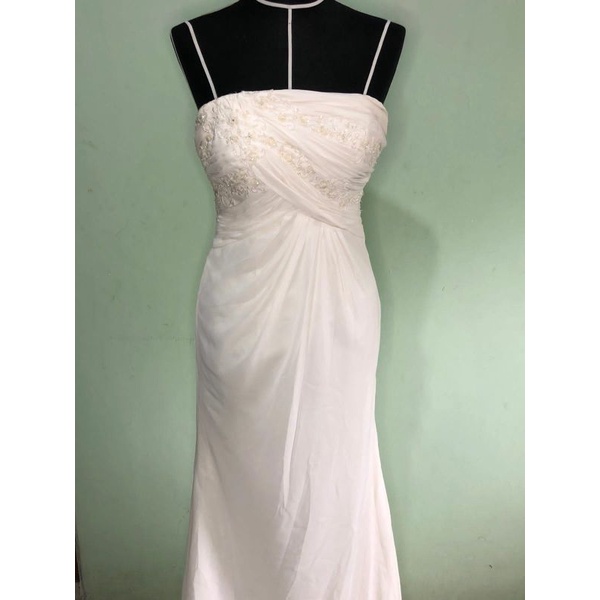 gaun pesta gaun wedding second