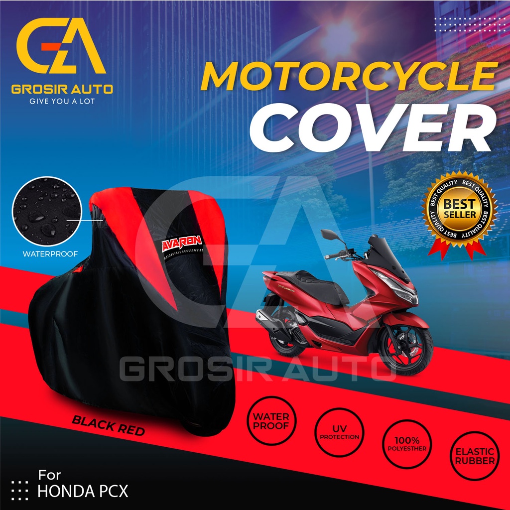 Sarung Motor AVARON PCX Penutup Pelindung Body Cover Motor Warna Anti Air Merk Avaron