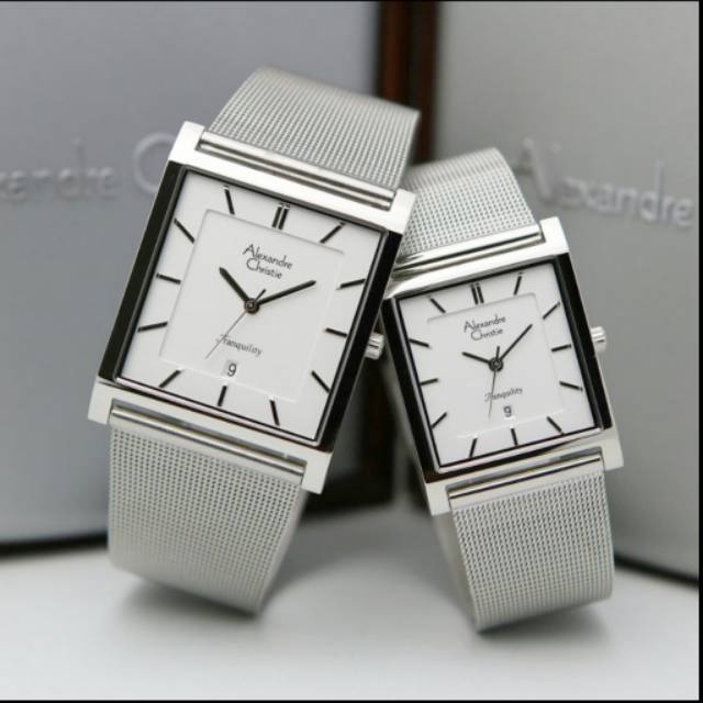 Jam tangan Alexandre Christie Couple Pria Wanita  8629 AC8629 AC 8629 MD | Original