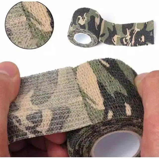 Stiker/lakban camo atau perekat pelindung pelapis besi waterproof anti karat