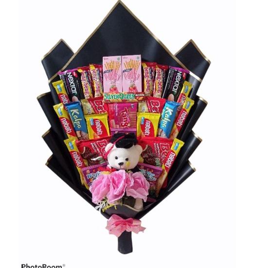 

(Model baru) BUCKET Snack / Snack bauquet besar, sidang, wisuda, ultah, kado hadiah, POCKY P17 HZ37 Best Seller ⌒)