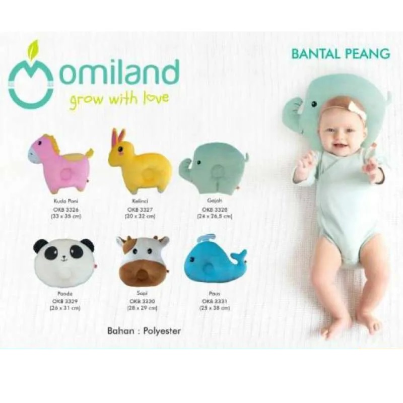 Terlaris Omiland Bantal Bayi Omiland / Bantal Omiland / Bantal Peyang Omiland / Bantal Peang Omiland