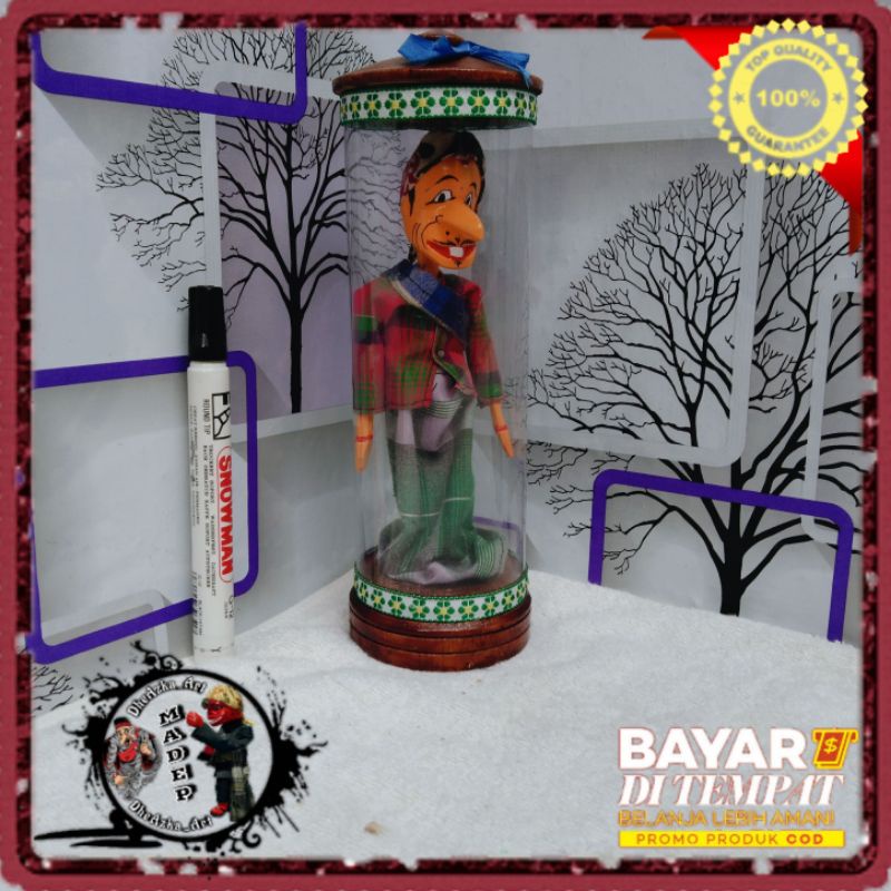 WAYANG GOLEK TABUNG PETRUK/DEWALA